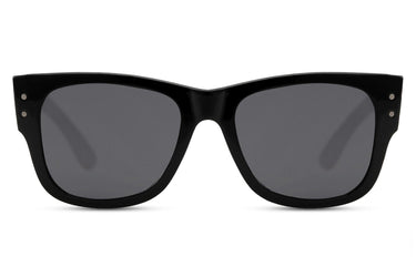 Heart-shaped sunglasses with pink lenses